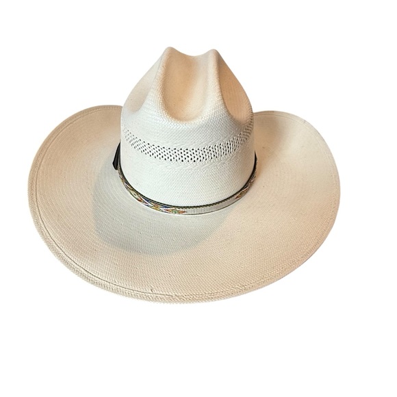 MENS COWBOY HAT STETSON CHEVEYO 61 7 5/8 - Picture 5 of 8